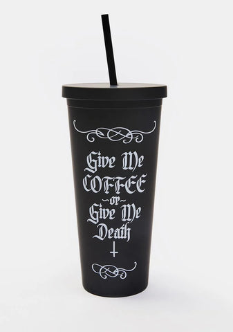 Caffeine Or Scream Travel Cup