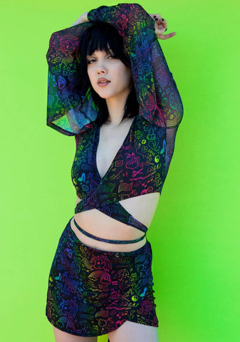 Show Ur Pride Wrap Skirt