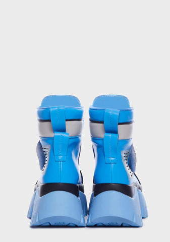 x Teletubbies Noo-Noo Platform Boots