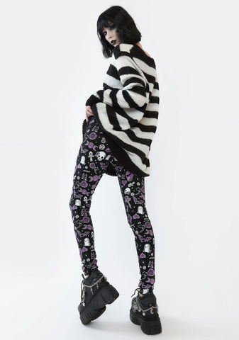 Magick Around Me Printed Leggings
