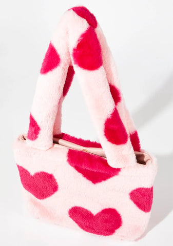 Nervous Around U Heart Tote