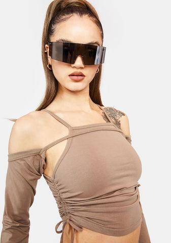 Mention Me Tank And Shrug Set