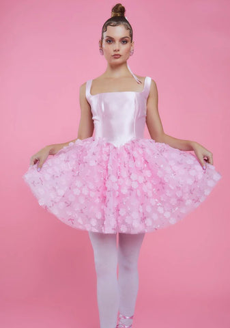 So On Pointe Flower Tutu Dress