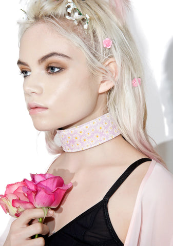 Harmonious Lace-Up Choker