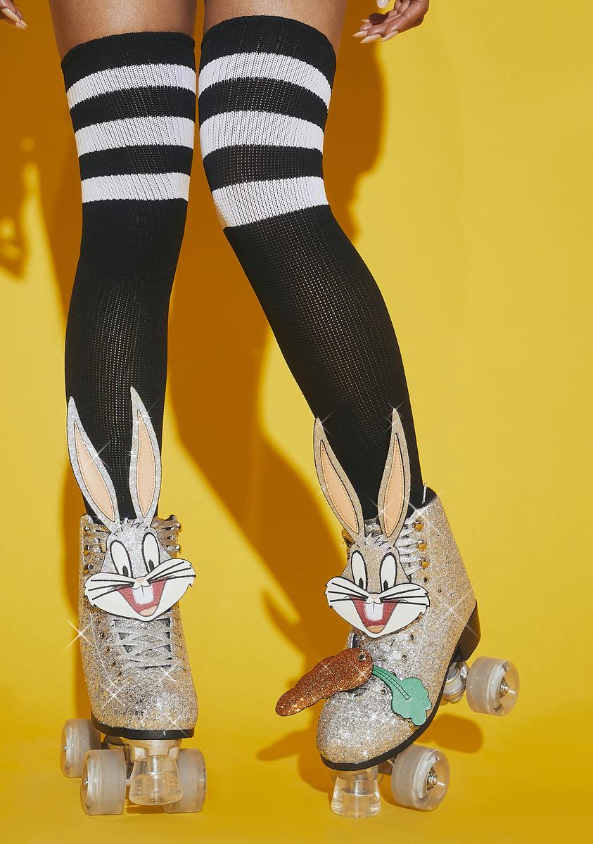 What's Up Doc Glitter Roller Skates