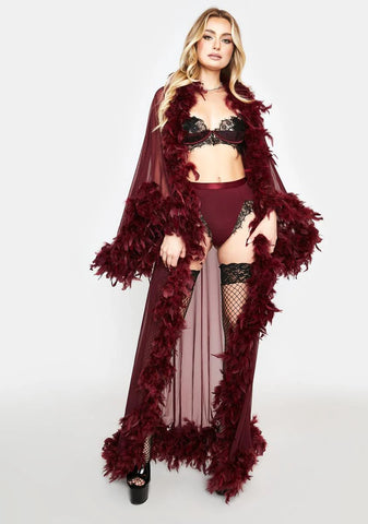 Tempest Long Sheer Robe