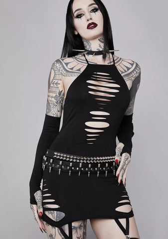 2-Row Cone Spiked Belt