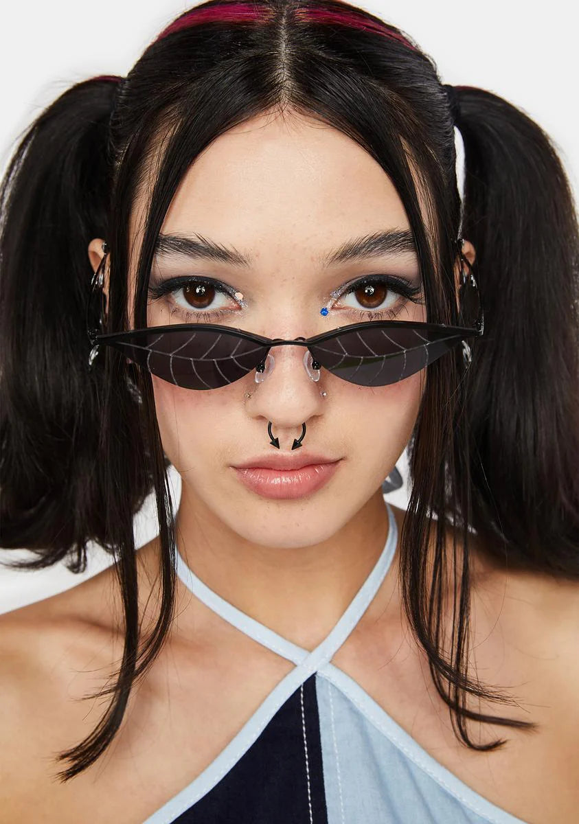 Night Leaf You On Read Tiny Sunglasses