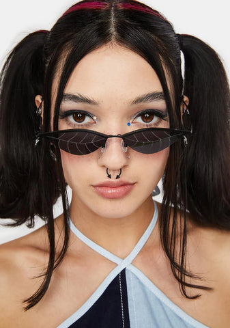 Night Leaf You On Read Tiny Sunglasses