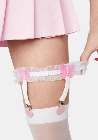 Come And Explore Garter Set