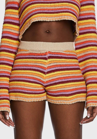 Sun Rebels Striped Shorts