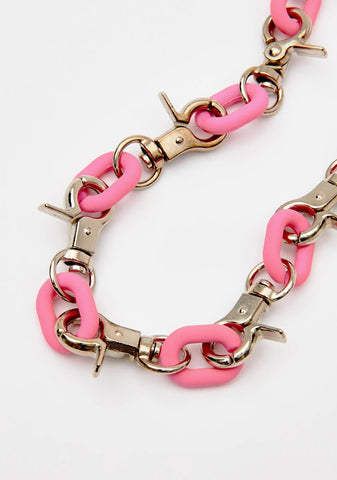 Sweet Sins Of Youth Clasp Necklace