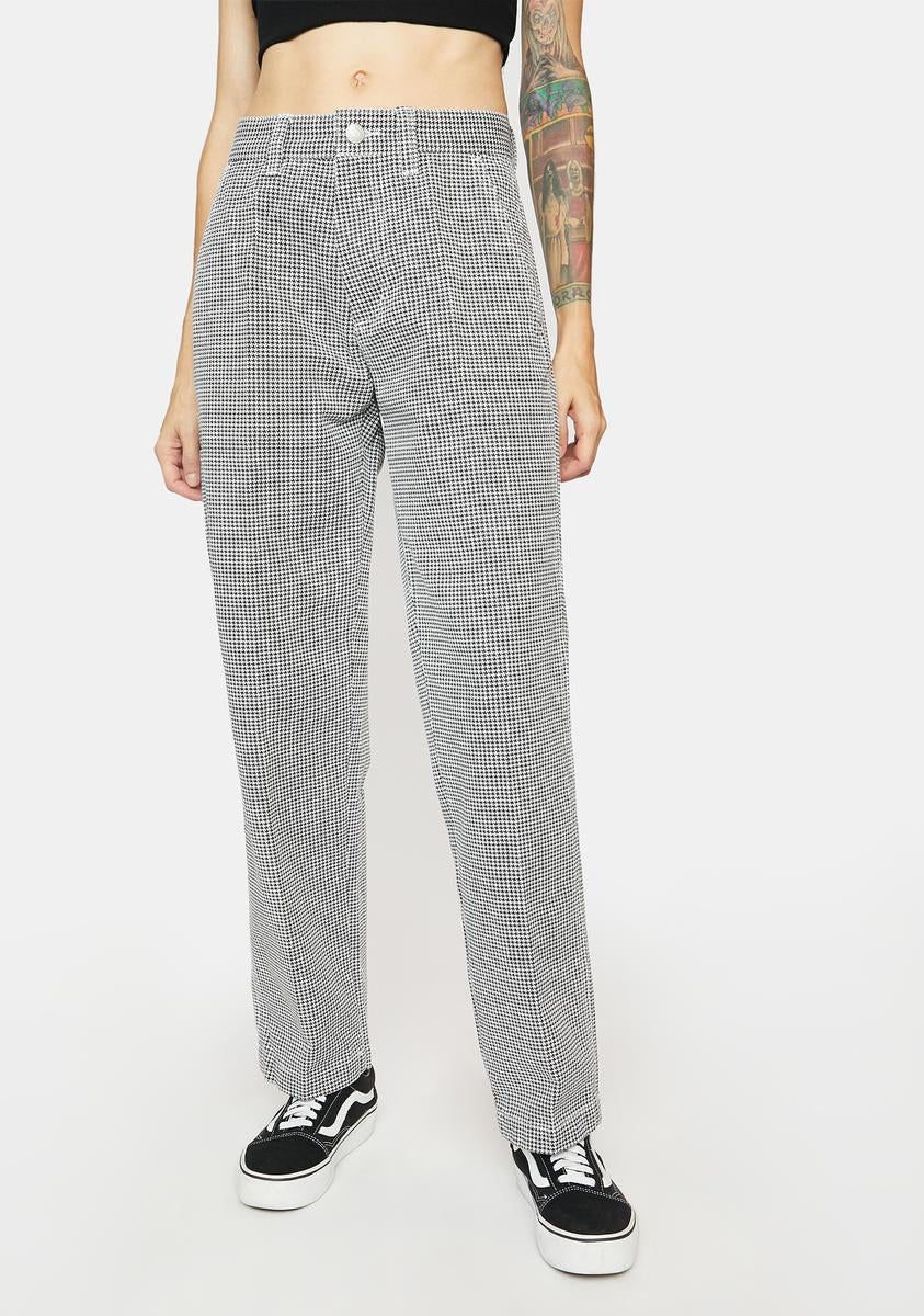 Houndstooth Hardwork Carpenter Pants