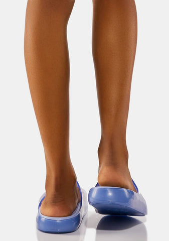 Blue Cloud Slide Sandals