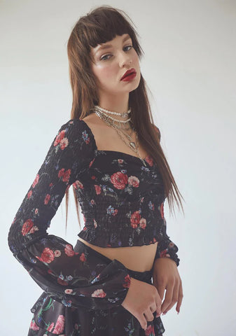 Can’t Be Just Friends Corset Blouse