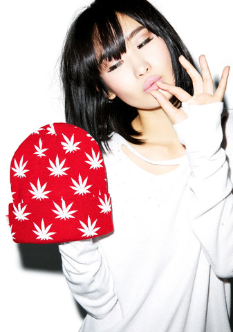 All Over Mary Jane Beanie