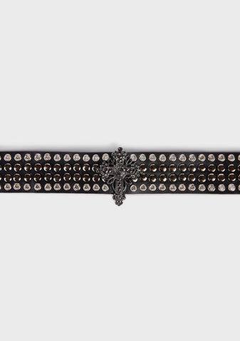 Think Again Cross Choker