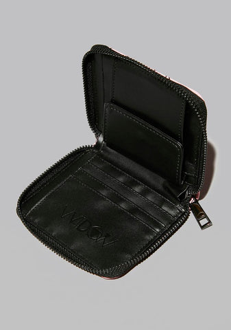 Lady Raven's Night Embroidered Wallet