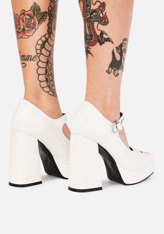 Angel Growing Up Platform Heels