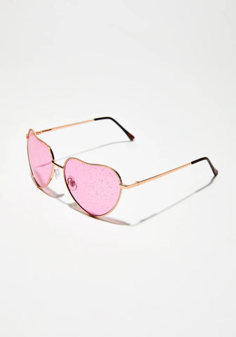 Dancing Queen Heart Sunglasses