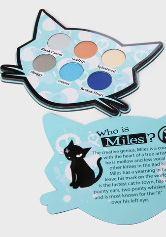 Emily The Strange Miles Cat Eyeshadow Palette