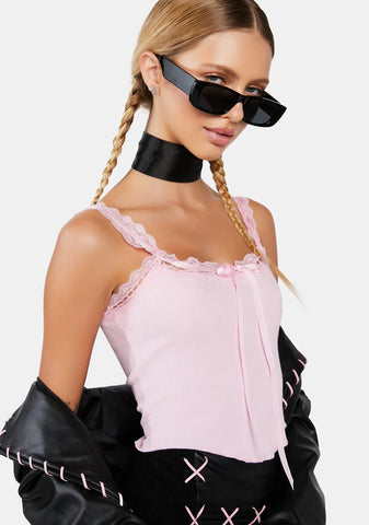 Evening In Roma Crop Cami