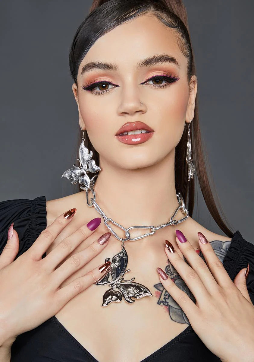 One Can Dream Butterfly Choker