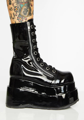 Wicked Vampyro Platform Boots