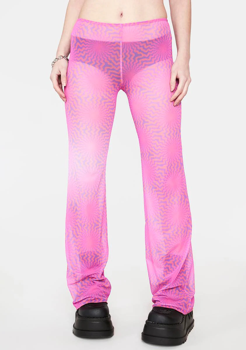 Sweet Illusions Mesh Pants