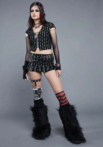 Chasing Trouble Micro Skirt