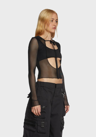 Witchy Day Sheer Hoodie