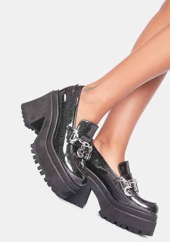 Light Of The Moon Platform Loafers