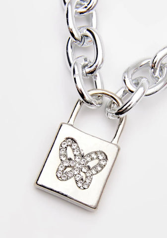 I'll Fly Away Layered Chain Necklace