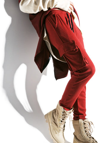 Scarlet Elusive Cargo Joggers