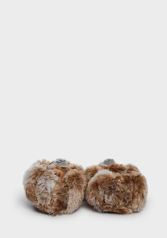 Sloth Hugs Fuzzy Slippers