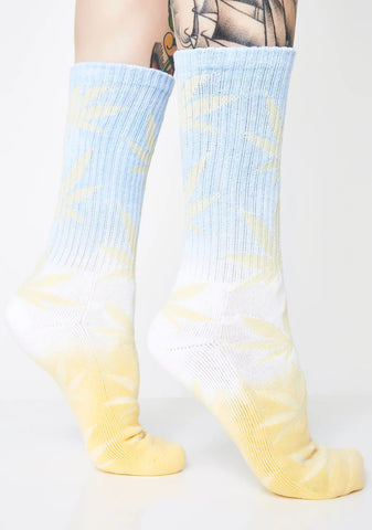 Fade Dye Plantlife Socks