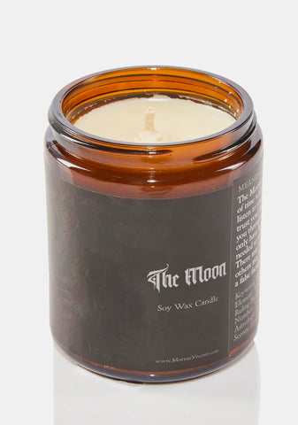 The Moon Tarot Card Soy Candle
