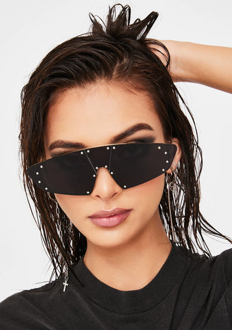 Wicked Hard To Catch Aviator Sunglasses