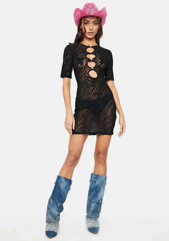 Hysteria Knit Mini Dress