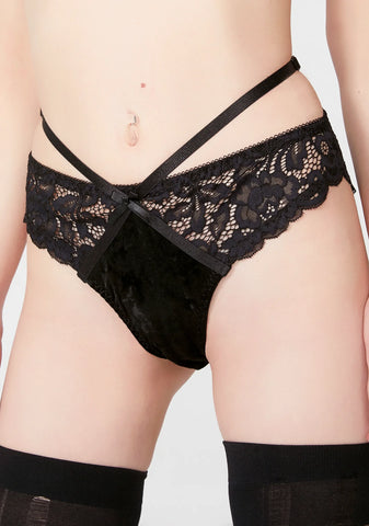 Obsidian Boudoir Panty