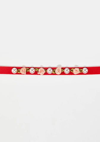 Love That Feeling Pearl Choker