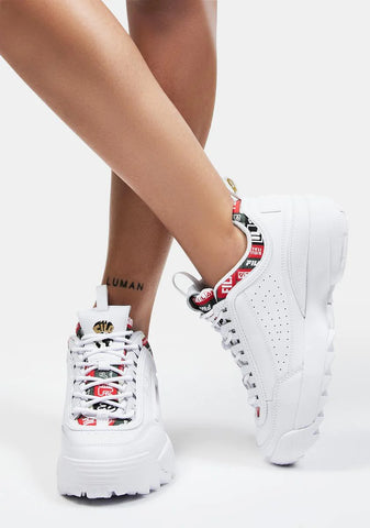 Disruptor II Patchwork Sneakers