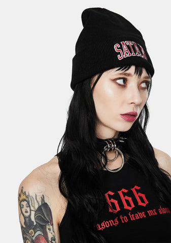 OG Satan Athletic Beanie