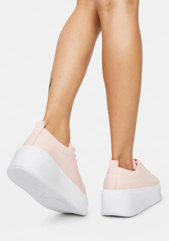 No One Deserves You Platform Sneakers