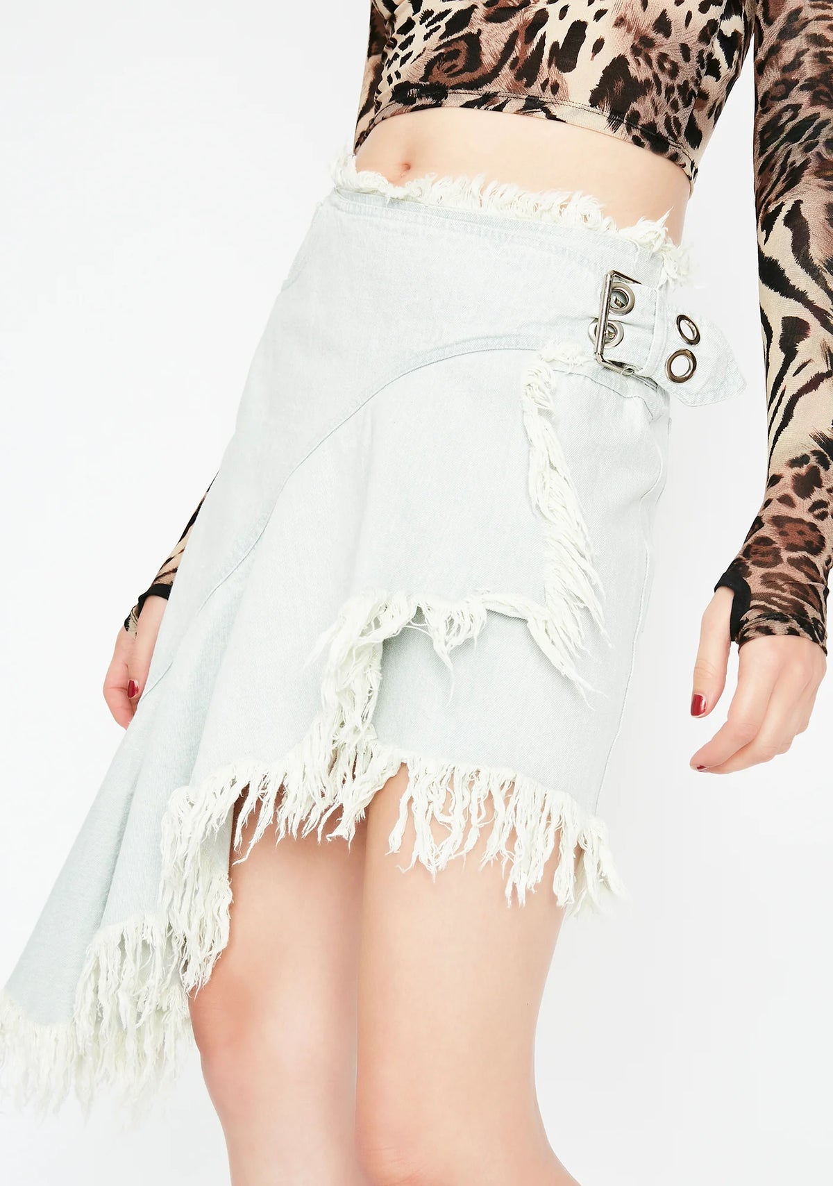 Raw Talent Denim Skirt