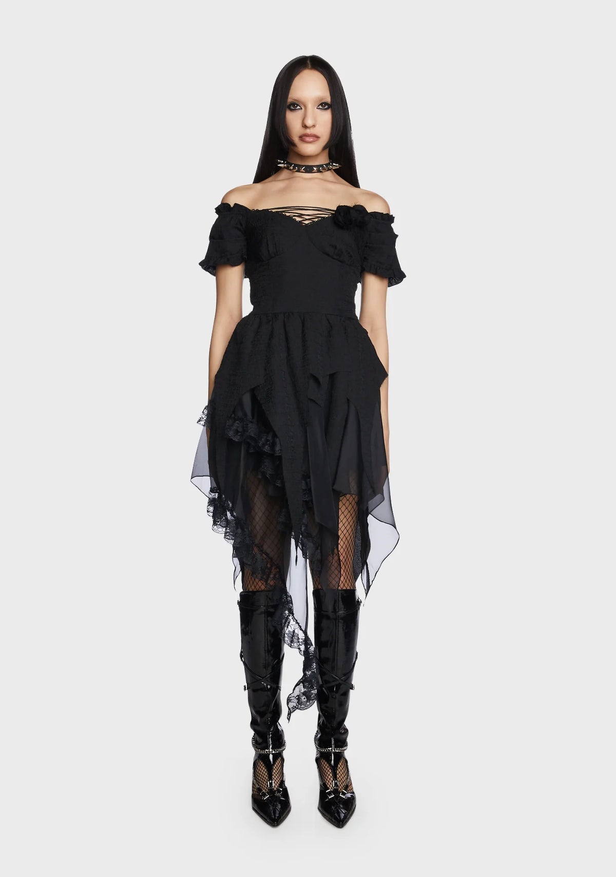 Off The Shoulder Mini Dress