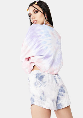 Tie Dye Dolphin Shorts