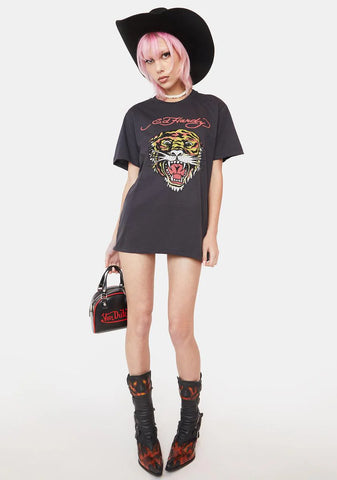 Tiger Head Graphic Tee