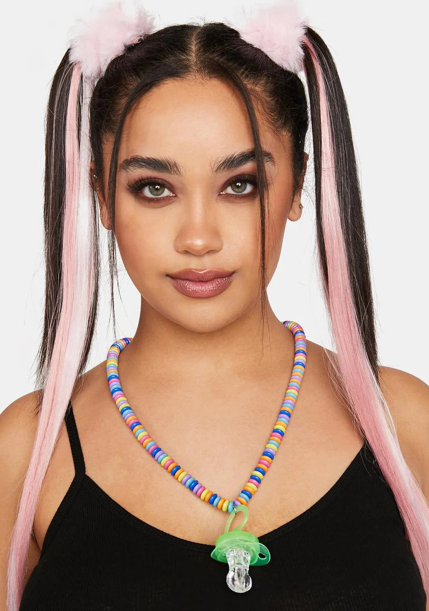 Sugar Baby Light Up Pacifier Necklace