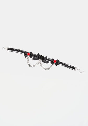 Regret Their Love Bow Choker
